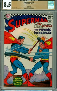 SUPERMAN #196 CGC 8.5 MASSACHUSETTS PEDIGREE Silver Age DC COMICS 1967 - Picture 1 of 1
