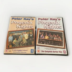 Peter Kay Phoenix Nights Complete Series 1 & 2 DVD Region 2 - Imagen 1 de 3