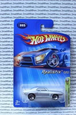 Pontiac Firebird T/A 2005 Hot Wheels Muscle plateado '69 nuevo modelo KMART Realistix Foto 1 de 4