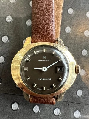 Reloj Pulsera Hamilton Automático Dama’s Vintage Años 60 Funciona Foto 1 de 4