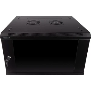 IT Wall Mount Network Server Data Cabinet Rack Glass Door Locking Lock & Key - Picture 1 of 14