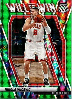2020-21 Panini Mosaic #17 Nikola Vucevic Will to Win Mosaic Green - Image 1 of 2