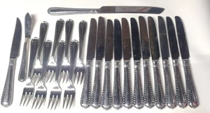 Hampton Silversmiths Nobility Flatware Lot 23 Pc - Picture 1 of 4