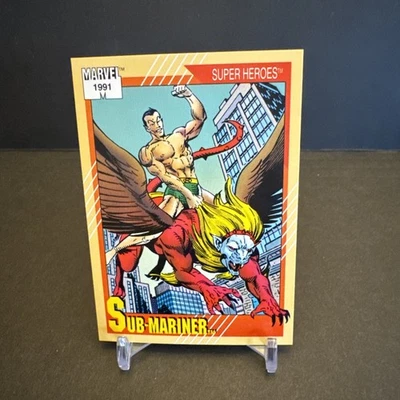 1991 Impel Marvel Universe Super Heroes - #6 SUB-MARINER EX/NM - Image 1 of 2
