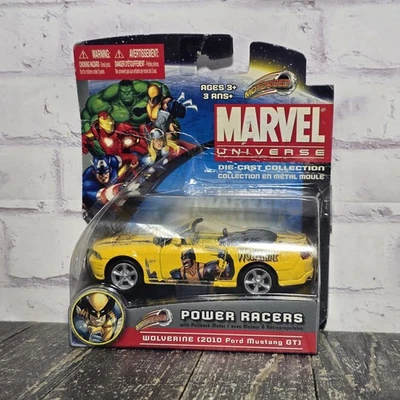 Maisto Marvel Die-Cast Collection Power Racers Wolverine 2010 Ford Mustang GT - Image 1 of 4