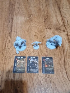 CMON Lot 3 KS Promo Figures Mystic Troll Wolfman Fenrir - Picture 1 of 1