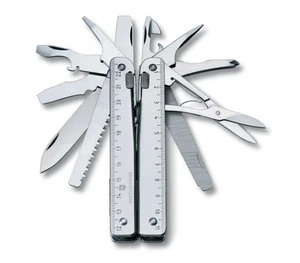Multiherramienta Victorinox SwissTool X 3.0327.N Plateada con Estuche de Nylon de Japón Nueva - Imagen 1 de 11
