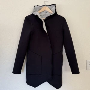 Ivivva By Lululemon On The Double Hooded Reversible Jacket Girls 14 Snap Button - Picture 1 of 13