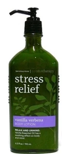 BATH & BODY WORKS ALIVIO DEL ESTRÉS VAINILLA VERBENA LOCIÓN CORPORAL 6,5 FL OZ - Imagen 1 de 2