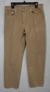 Pantalones de mezclilla para hombre Levis 550 vintage marrón talla 34x32 EE. UU. Y2K medidas 33 - Imagen 1 de 10