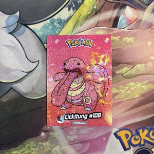 Tarjeta de cristal 2025 POKEMON VITRAL #108 Lickitung Kanto Perú lámina - Imagen 1 de 3