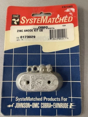 OMC - ZINC ANODE KIT OB P/N 0173029 - Image 1 of 4
