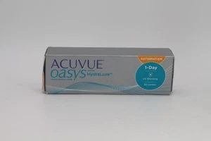 ACUVUE OASYS 1-Day with HydraLuxe 30er D -2.25 CYL -1.75 - Bild 1 von 3