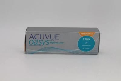 ACUVUE OASYS 1-Day with HydraLuxe 30er D -2.25 CYL -1.75 - Bild 1 von 3