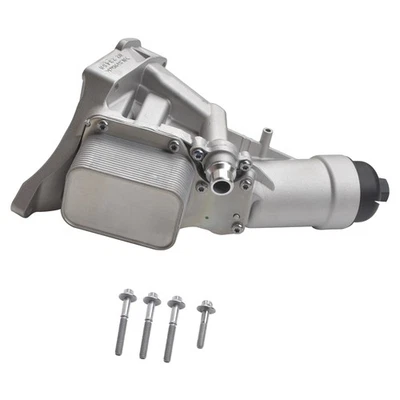 Carcasa de filtro enfriador de aceite del motor para 17-21 BMW 230 320 330 430 530 11428596283 Foto 1 de 4