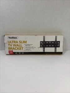 VonHaus Supporto TV a Parete Ultra Slim Schermo Piatto 15-42” Nuovo con scatola - Foto 1 di 3