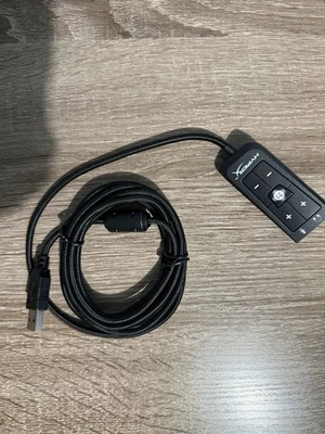 HyperX USB Sound Card Adapter Cord 7.1 Surround for Cloud II/Core 3.5mm Headsets - Image 1 of 4