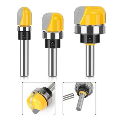 Router Bits For Woodworking Alloy Steel Blade 45# Steel Handle Heat Resistant - Image 1 of 4