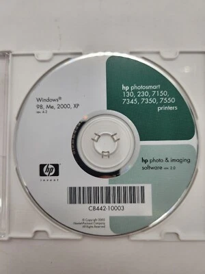 2002 HP Photosmart C8442-10003 Photo & Imaging Software For Windows Rev. 2.0 - Image 1 of 4