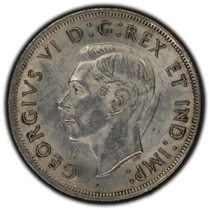 Canada 1937 $1 Silver Dollar Coin - Scratch - Picture 1 of 2