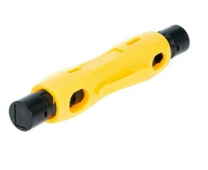 CATV Coaxial Cable Stripper Coax Wire Stripping Tool 2 Blades for RG6 RG59 RG11 - Picture 1 of 2