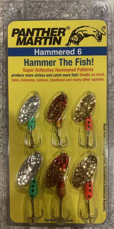 Panther Martin кованый 6 спиннер ассортимент - Изображение 1 из 1