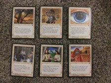 MTG White Lot x6 Homelands LP MTG Magic the Gathering All Different