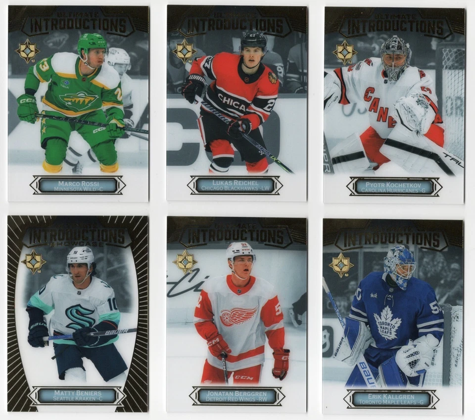 2022-23 Ultimate Collection Ultimate Introductions Rookies Pick From List !! - Image 1 of 1