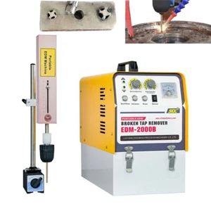 Tragbarer EDM EDM-2000B Funkenerodierer Gewindebohrer Entferner 2000W Schraube Bolzen Bohrer Entfernung - Bild 1 von 13