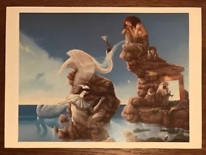 5 Michael Parkes Art Prints Swan Lake, The Source, Maria, Night Flight, Battle - Picture 1 of 5