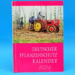 Deutscher Pflanzenschutzkalender | Kalender 1964 | Bauernverlag | DDR E - Imagen 1 de 1