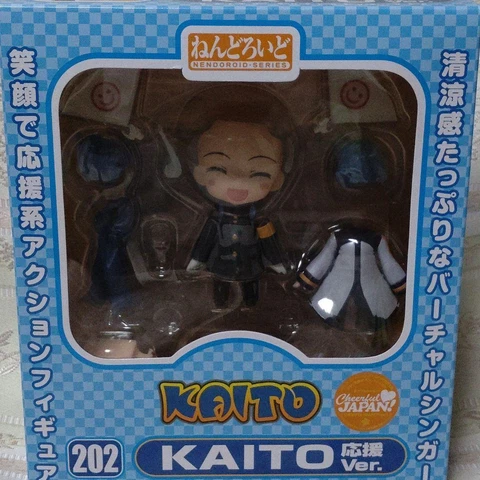 Nendoroid KAITO Support Cheerful Ver. Action Figure #202 Good Smile Company Cover