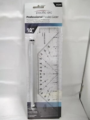 Professional Parallel Glider Rolling Ruler 10" PA295 by Pacific Arc - Image 1 of 2