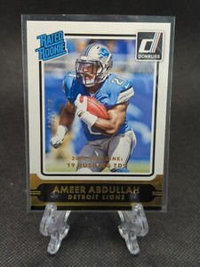 2015 Panini Donruss Rated Stat Line Season /264 Ameer Abdullah #216 Rookie RC