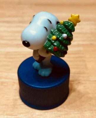 Snoopy Pepsi Bottle Cap Japan Peanuts - Weihnachten - Snoopy mit Weihnachtsbaum - Bild 1 von 3