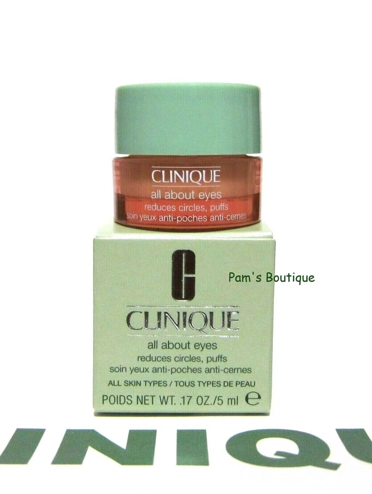 CLINIQUE All About Eyes MINI (.17 oz/5 ml) Nuevo en caja Foto 1 de 1