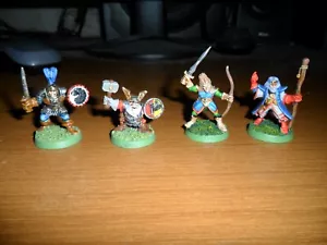 warhammer fantasy advanced heroquest 4 eroi pitturati 1989 - Foto 1 di 4