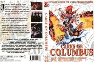 CARRY ON COLUMBUS - Rik Mayal & Jim Dale - DVD - N&S - Never played - R ALL PAL - Picture 1 of 1