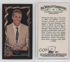 2023 Topps Allen & Ginter X Mini Chris Fowler #254 Rookie RC