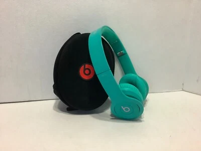 Beats Solo HD Wired Headphones w/Case Green NO CORD - Image 1 of 4
