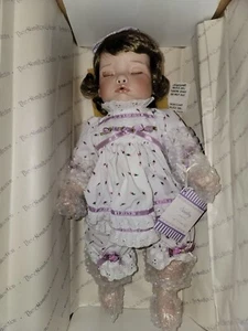 16" The Hamilton Collection shelby  Porcelain Doll Cindy Marschner Rolfe 3240 A - Picture 1 of 11