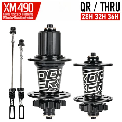 8-11S Hub Mountain Bike Sealed 4 Bearing Quick release Disc Brake Hub 28 32 36H - Image 1 of 4