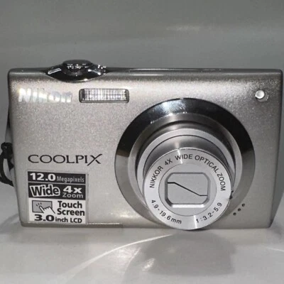Nikon COOLPIX S4000 12.0MP 4x Optical Zoom CCD Digital Camera - 100% Working - Image 1 of 4
