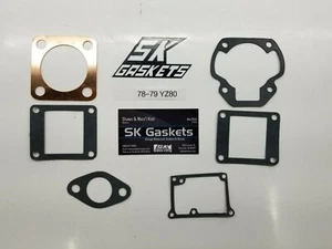 76 77 1976 1977 Yamaha YZ80 YZ 80 Top End Gasket Kit - Picture 1 of 1