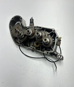 1977 Harley Iron head Sportster XLH 1000 OEM Cam Cover Case Camshaft Cams GOOD! - Picture 1 of 21