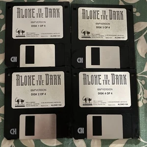 Alone in the Dark PC Big Box Games (4) discos de 3,5" no completos versión IBM 1992 - Imagen 1 de 5