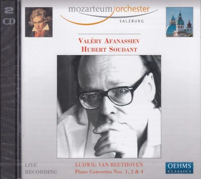 Valéry Afanassiev, Piano - Beethoven: Piano Concertos Nos. 1, 2, 4  SEALED, 2-CD - Bild 1 von 2