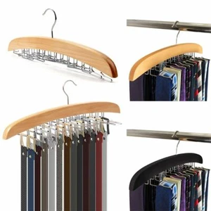 Tie Hanger Multi-function Rack Organizer Belt Holder Necktie Storage Rack New - Picture 1 of 14