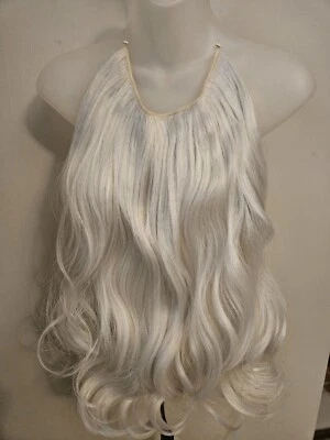 КРАСИВЫЕ ОБЪЕМНЫЕ СЕРЫЕ ВОЛНИСТЫЕ НЕВИДИМЫЕ ПРОВОЛОЧНЫЕ НАРАЩИВАНИЯ ВОЛОС  - Изображение 1 из 4