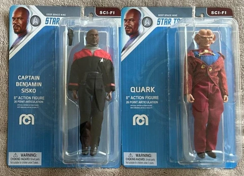 2021 Topps X Mego Captain Sisko & Quark - Deep Space Nine - NIP Cover